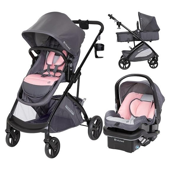 Baby Trend Passport 6-in-1 Modular Stroller Travel System