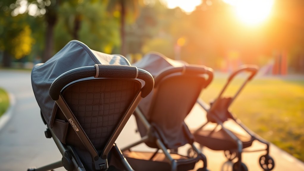 versatile strollers with handles