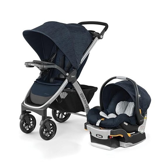 Chicco Bravo 3-in-1 Travel System with Car Seat