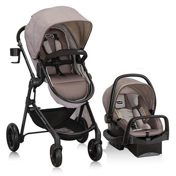 Evenflo Pivot Modular Travel System with Infant Car Seat