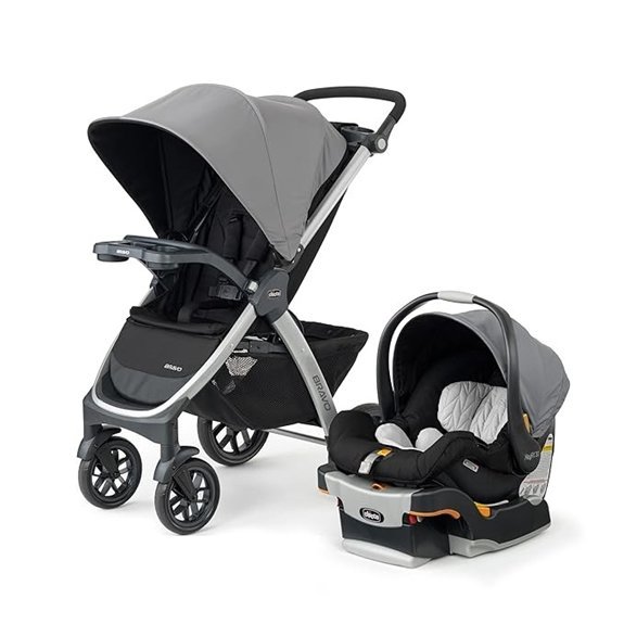 Chicco Bravo 3-in-1 Travel System with Car Seat