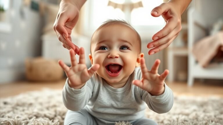 babies enjoy surprise interactions