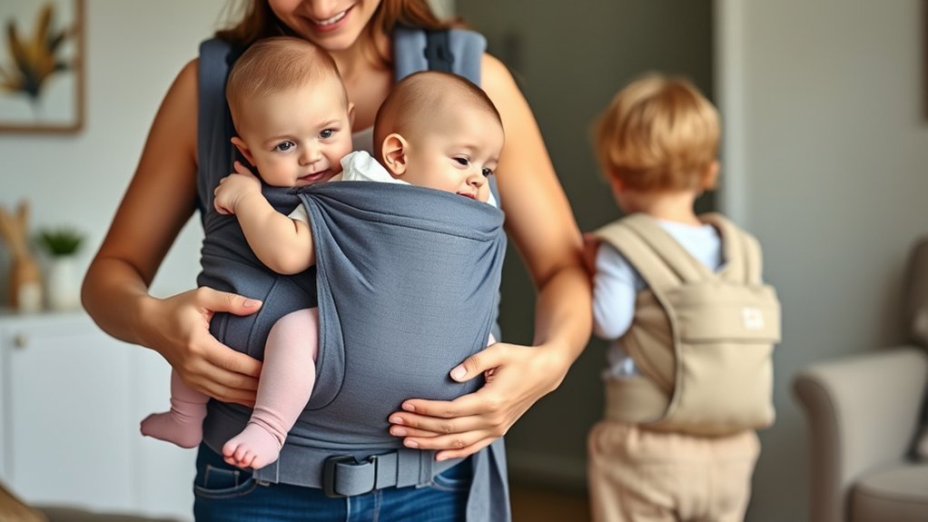 baby carrying by age