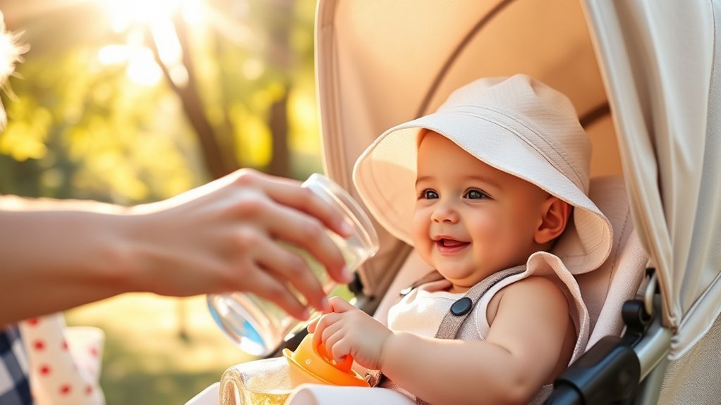 baby hydration in heat