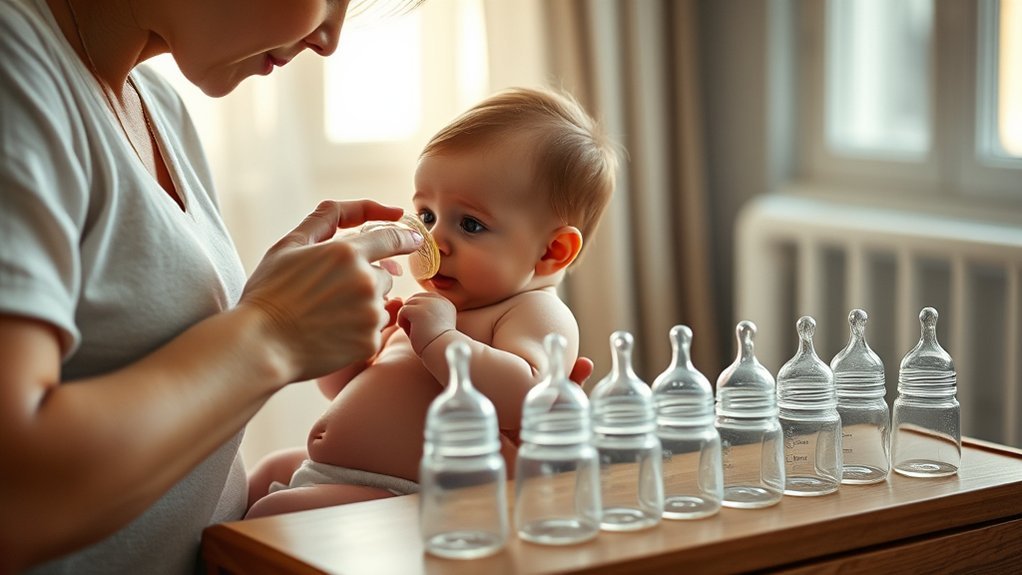 choosing appropriate nipple flow