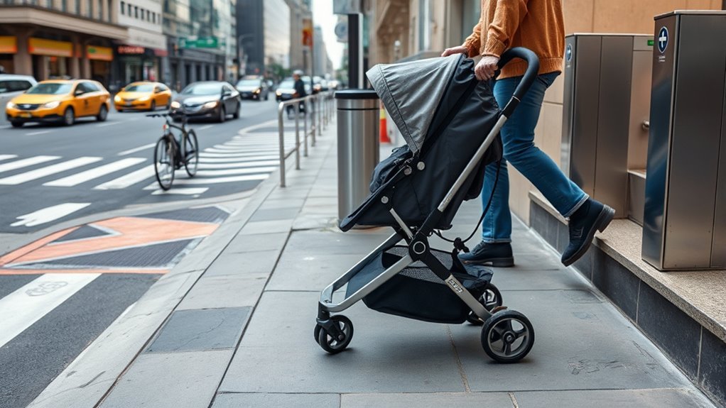 compact lightweight maneuverable strollers