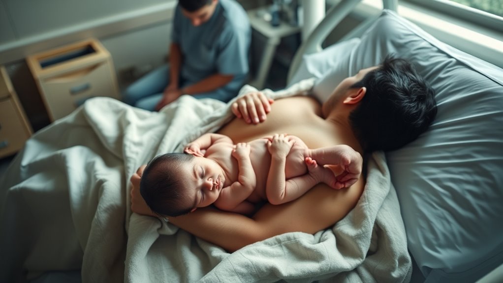 consistent skin to skin contact