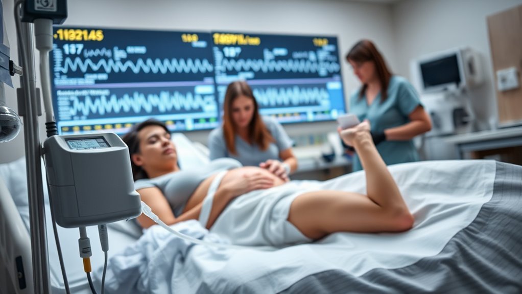 continuous monitoring during induction