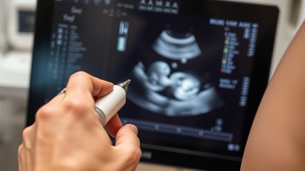 early twin ultrasound detection