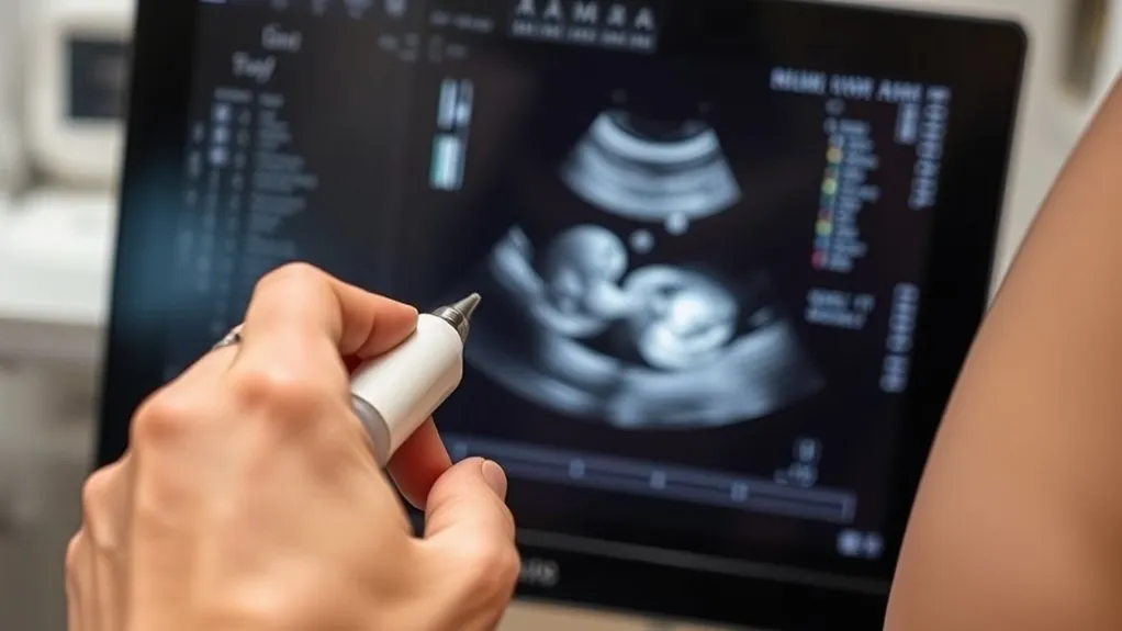 early twin ultrasound detection
