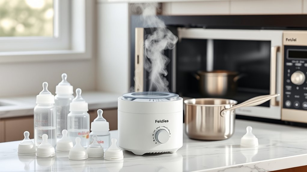 electric sterilizers offer convenience