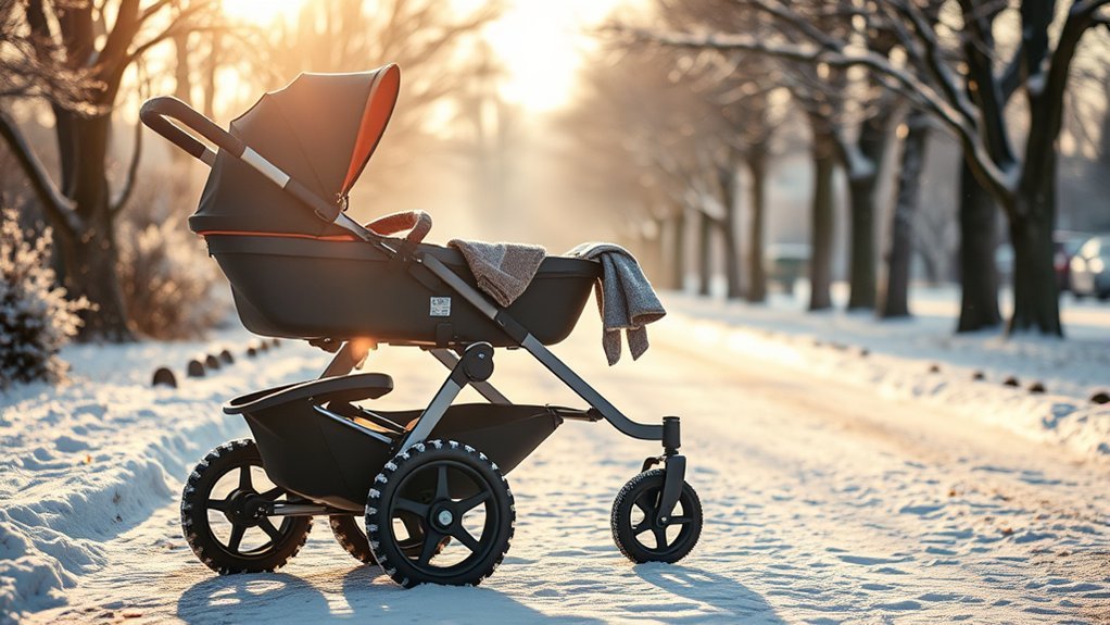 essential winter stroller accessories