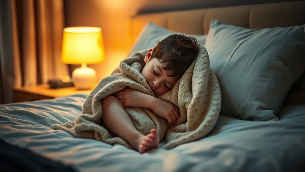 establish a calming routine