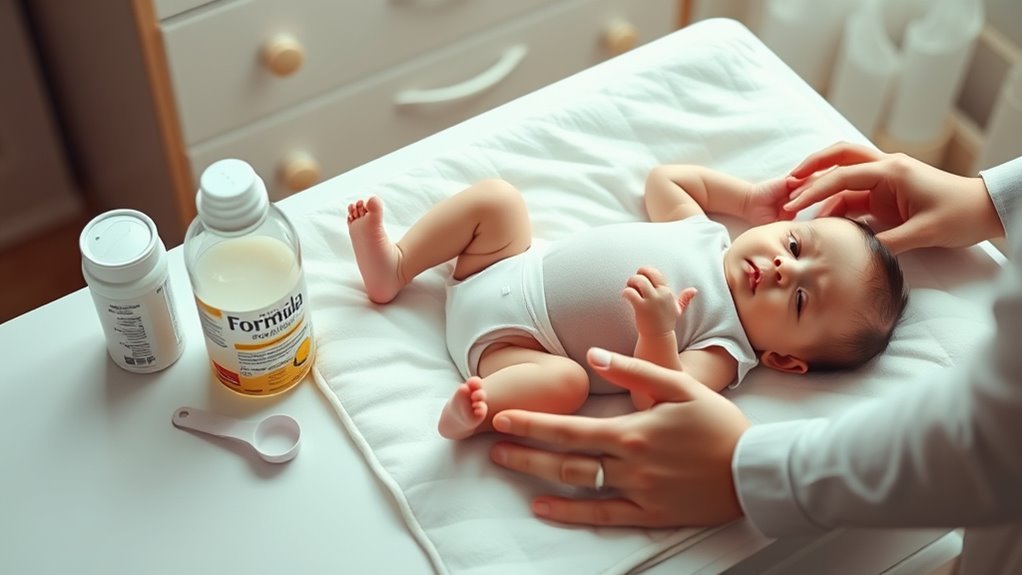 formula feeding and constipation