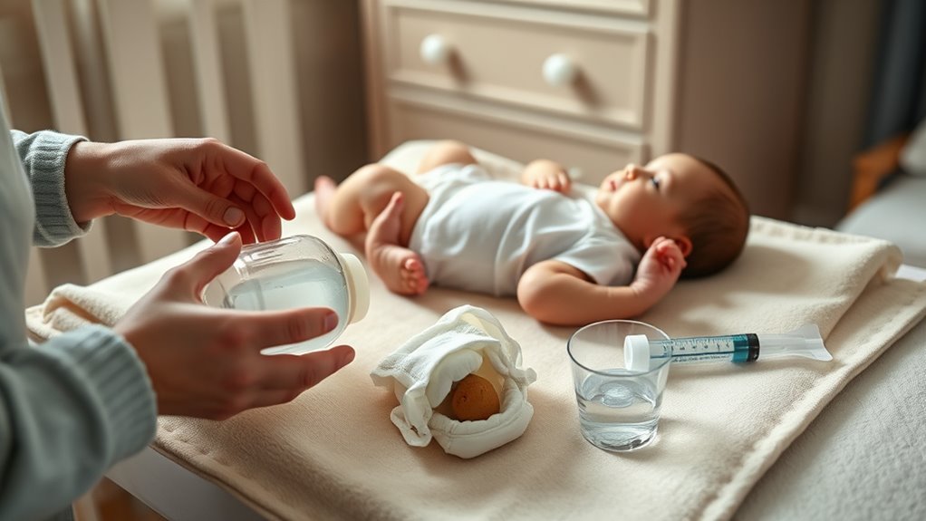 hydration eases baby constipation