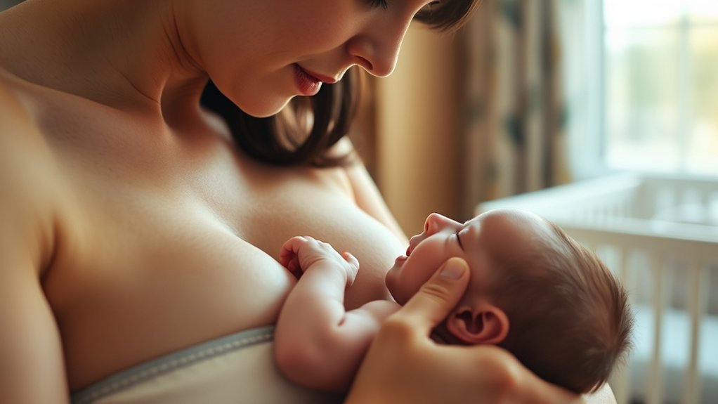 improve baby s breastfeeding latch