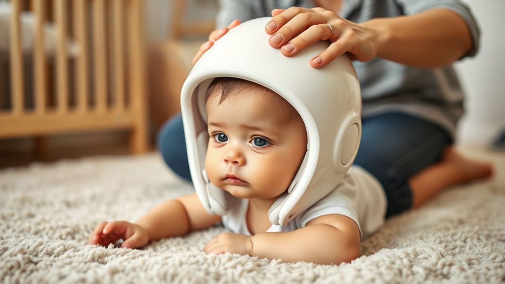 infant cranial shape correction