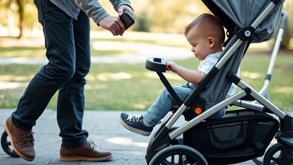 match stroller to child