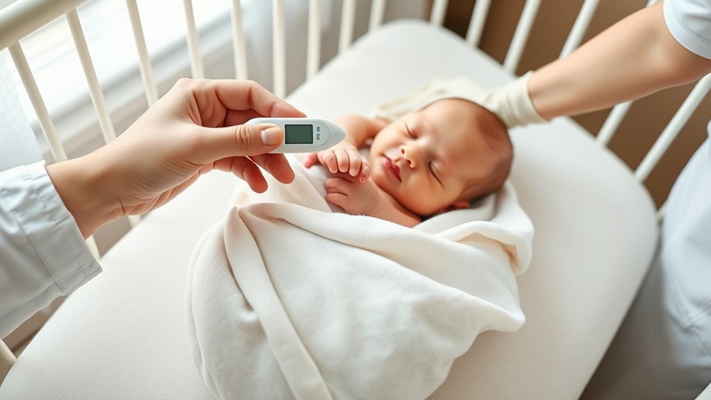 normal newborn temperature range