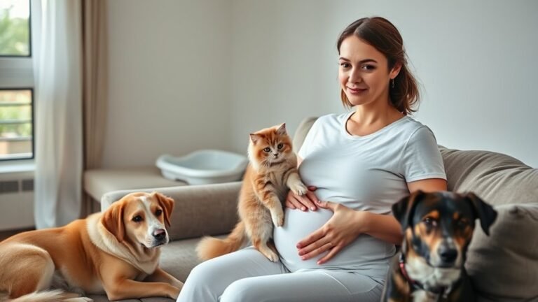 pets odors pregnancy risks
