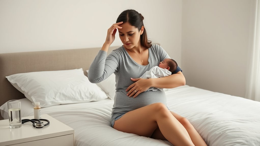 postpartum preeclampsia warning signs