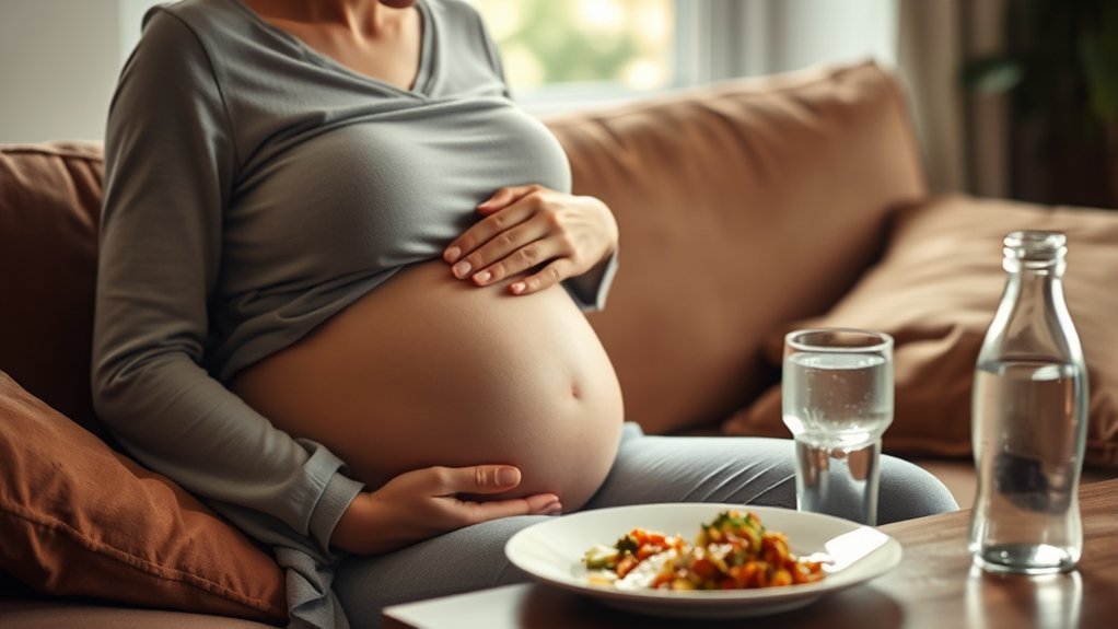 pregnancy related digestive discomfort