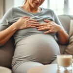 pregnancy related excessive burping