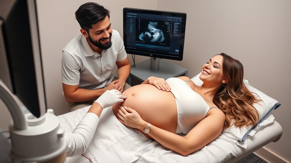 real time fetal imaging process