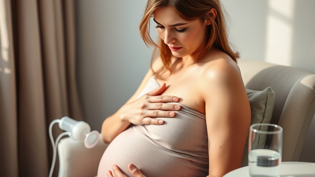 relieve clogged milk duct