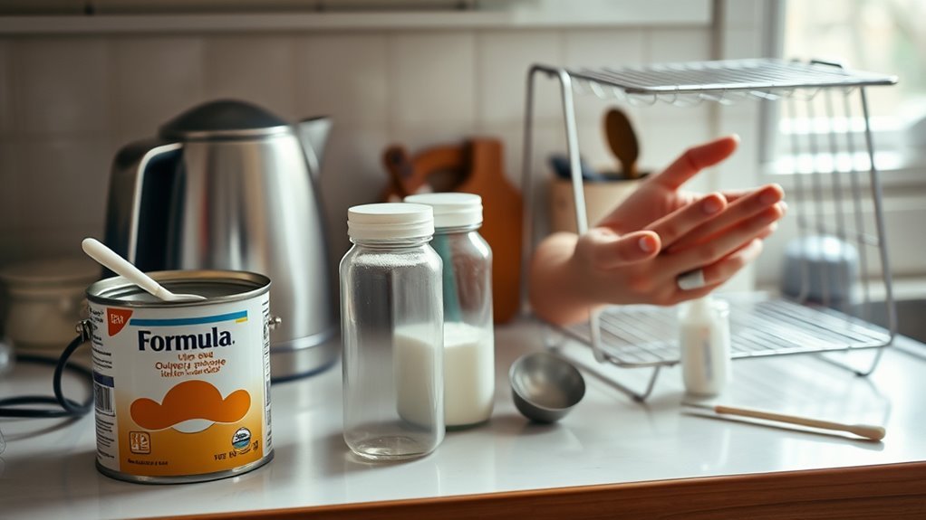 safe bottle feeding practices