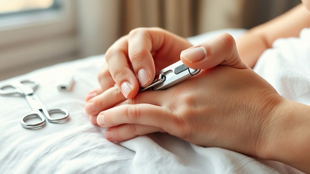 safe comfortable nail care