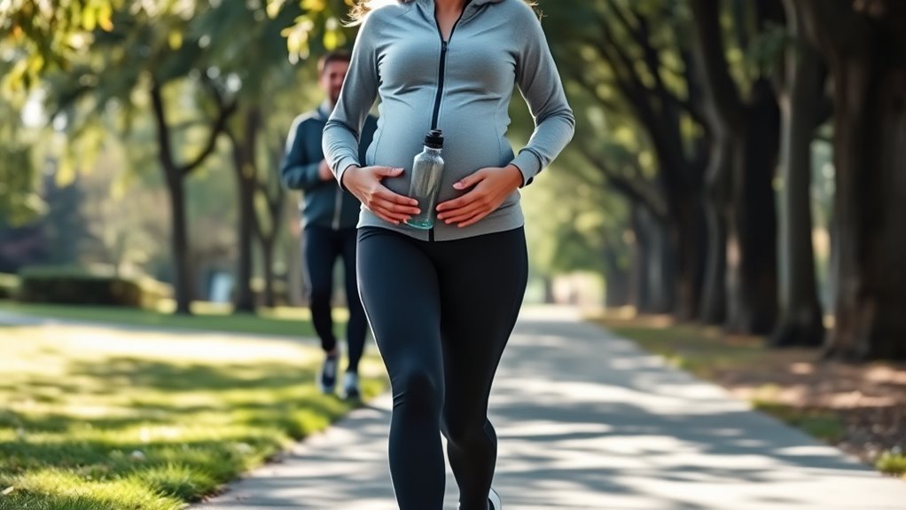 safe walking guidelines for pregnancy