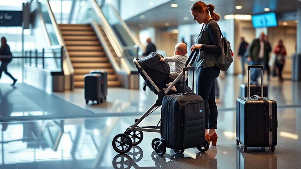 stroller gate check safety