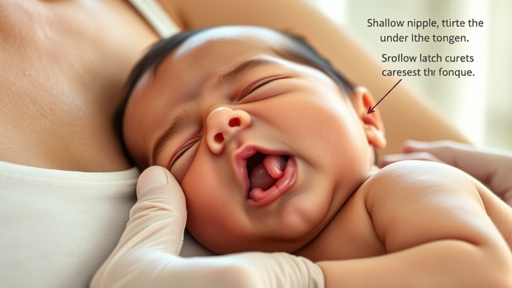 tongue tie complicates breastfeeding success