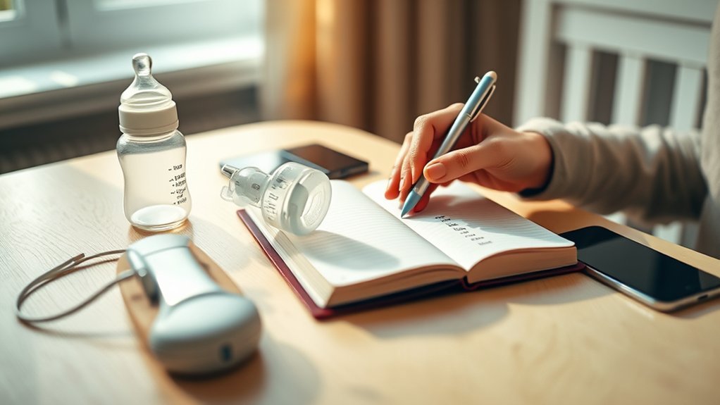 track baby feeding ounces