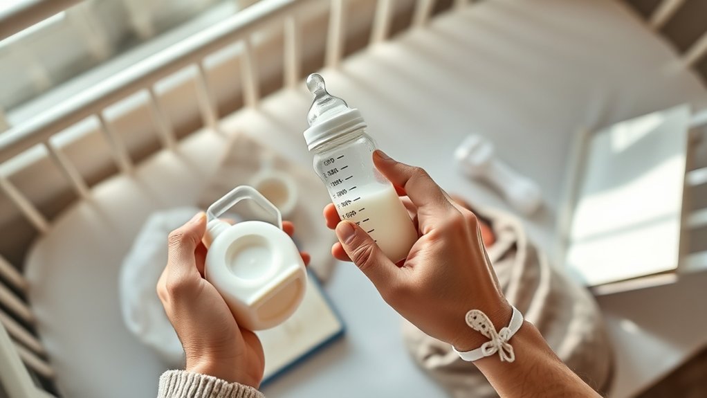 tracking baby feeding amounts