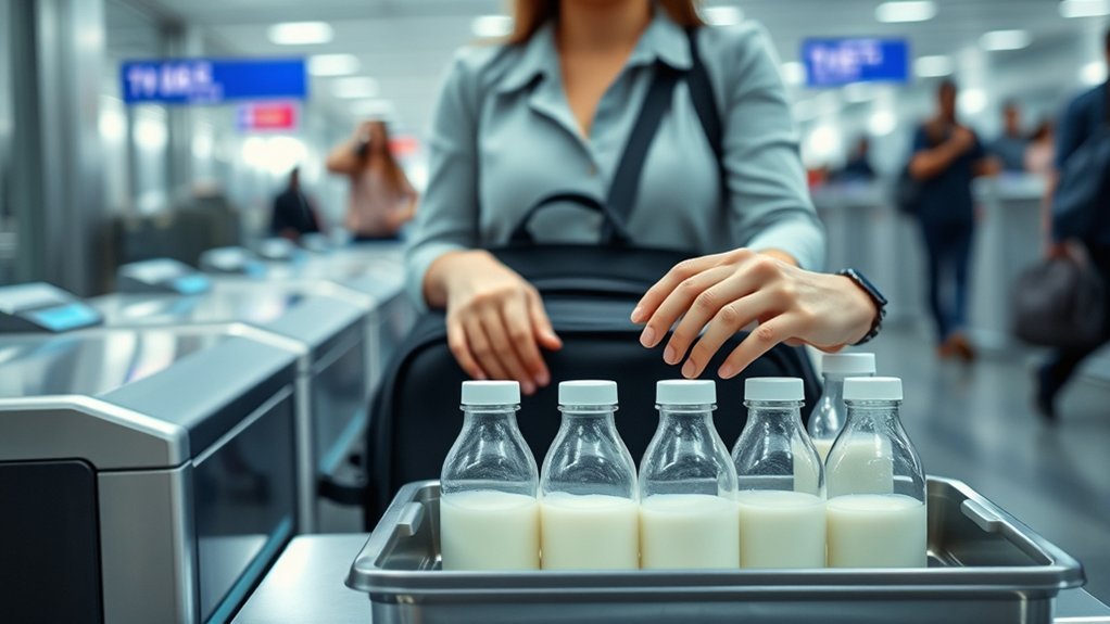 traveling with breast milk