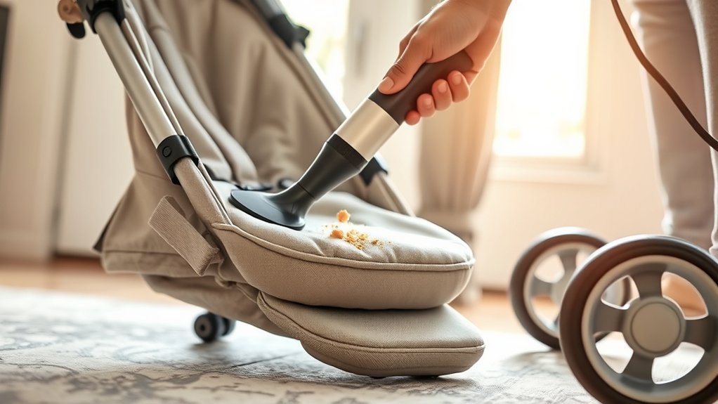 vacuum for cleaner stroller