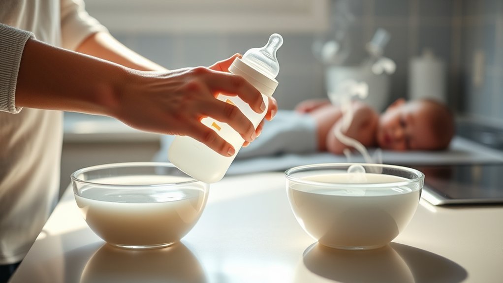 warm bottles for comfort