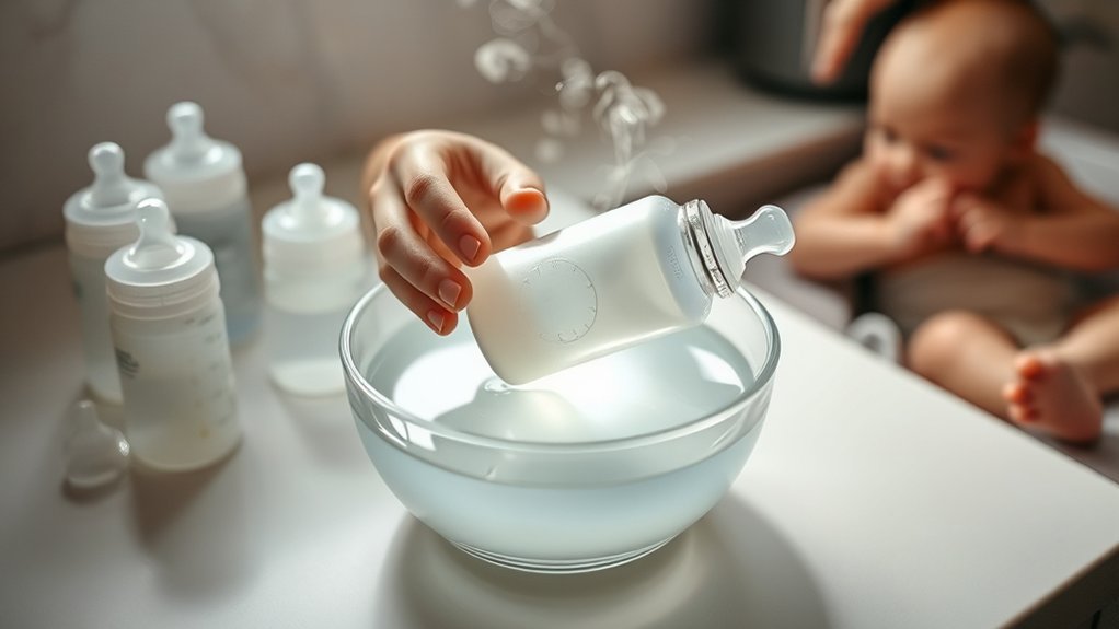 warming baby bottles safely