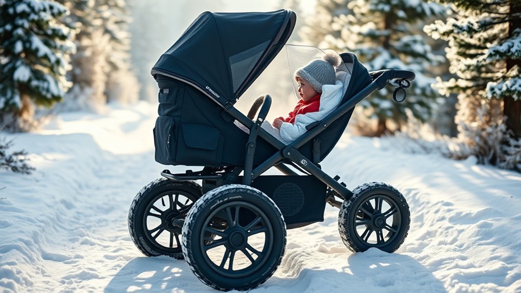 winter ready stroller features essential