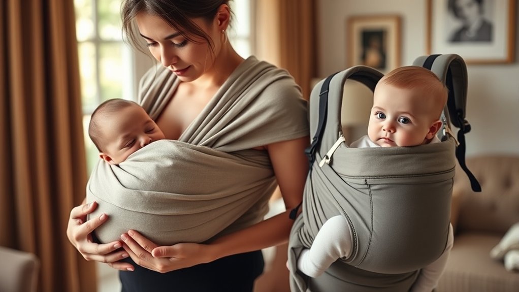 wraps or carriers choosing wisely