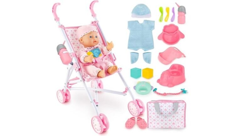 adorable doll stroller review