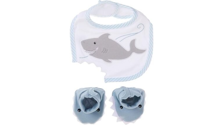 adorable shark themed baby towel