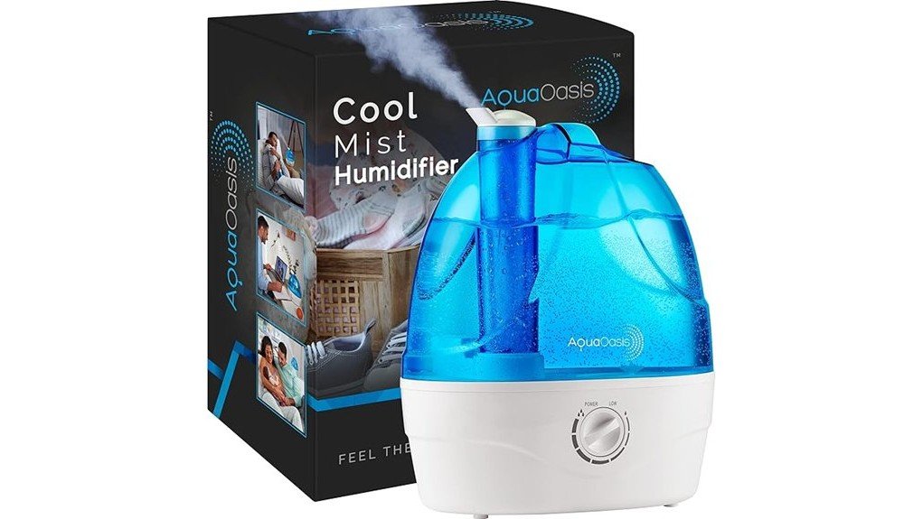 aquaoasis humidifier performance review