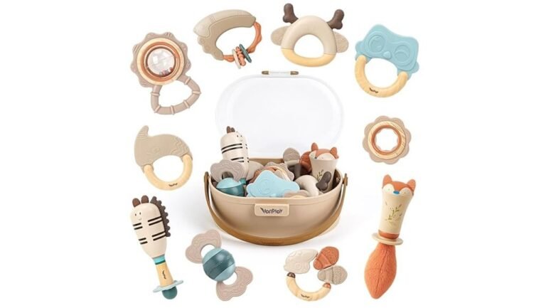 baby rattles and teethers