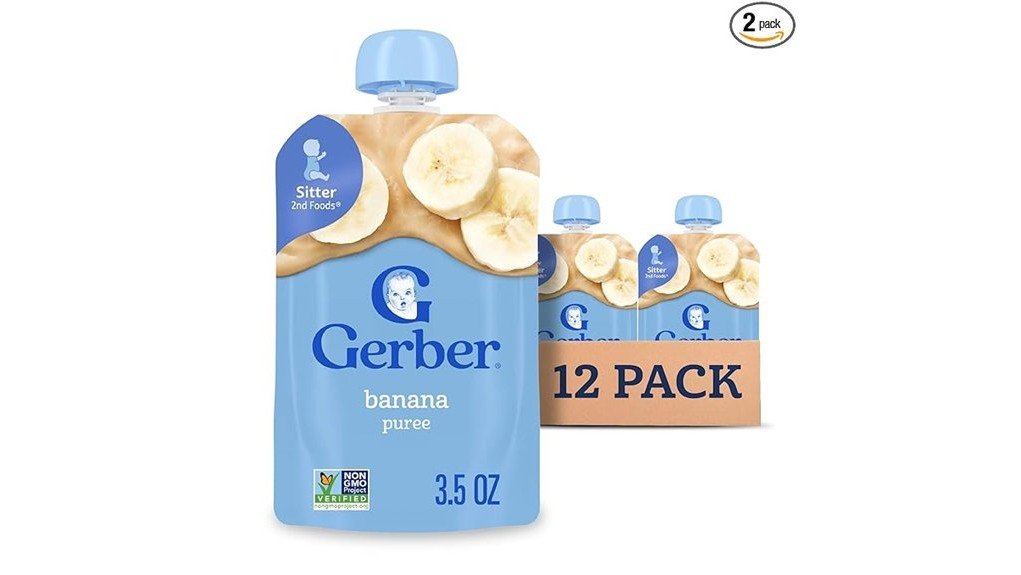 banana puree pouch review