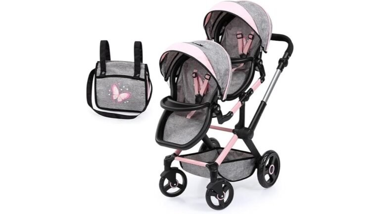 bayer twin doll stroller