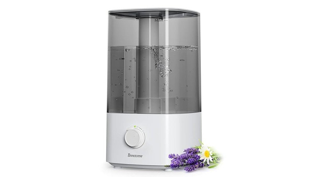 breezome 4l humidifier performance insights