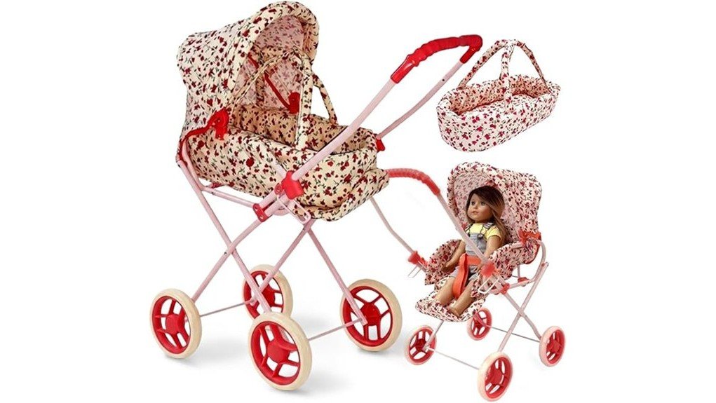 charming baby doll stroller